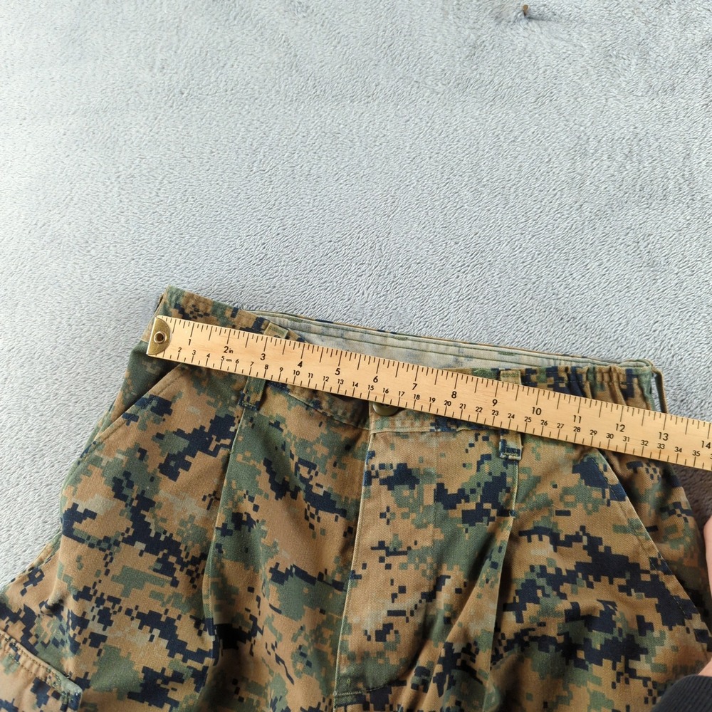 Vintage US Marine Corps Pants Mens 28 Short MARPAT Woodland Camo MCCUU Combat - Picture 7 of 10